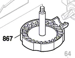 renvoi d\'angle ponceuse à ruban GVS 350 AE / PVS 280 A / PVS 300 AE
